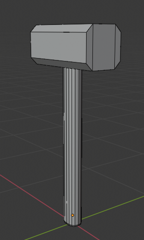 Stylized hammer preview image 2